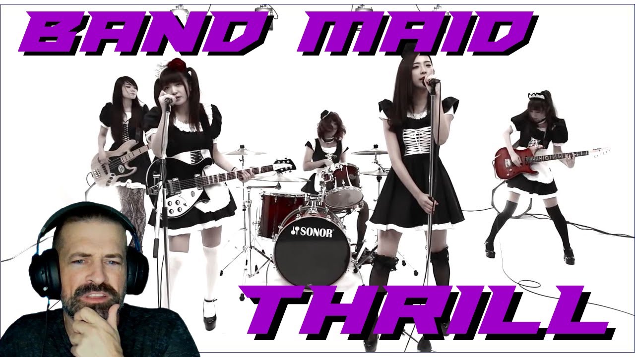 BAND-MAID Gives Gamer a THRILL! || BAND-MAID - Thrill Reaction