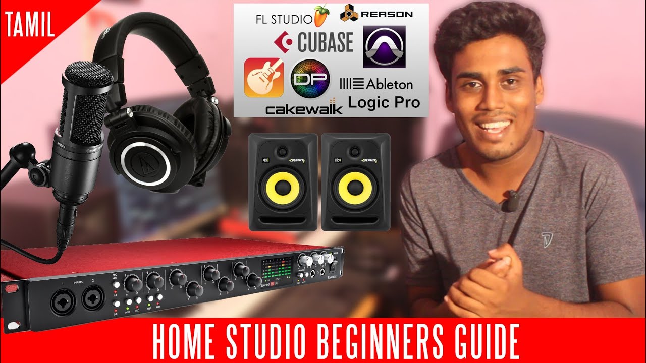 How To Create A Home Studio | Beginners Guide | Tamil | Essential Things