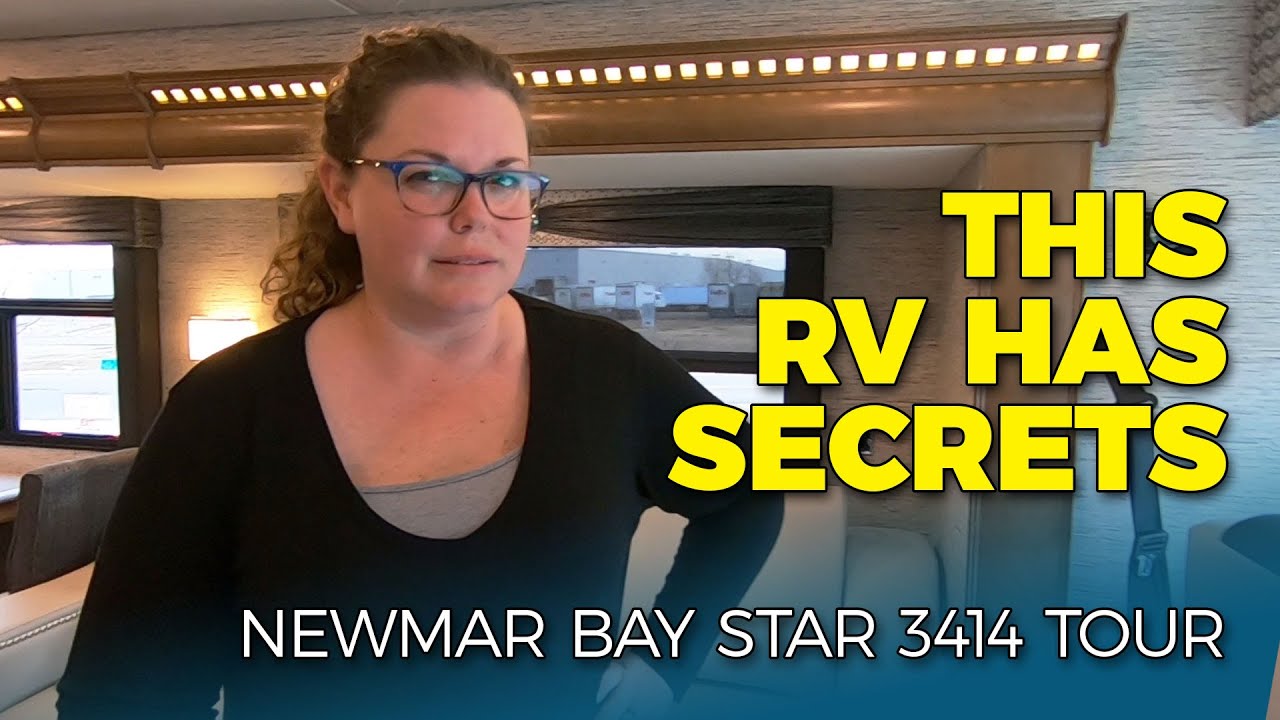 A Beautiful Newmar RV With a Few Hidden Features - Bay Star 3414 Tour