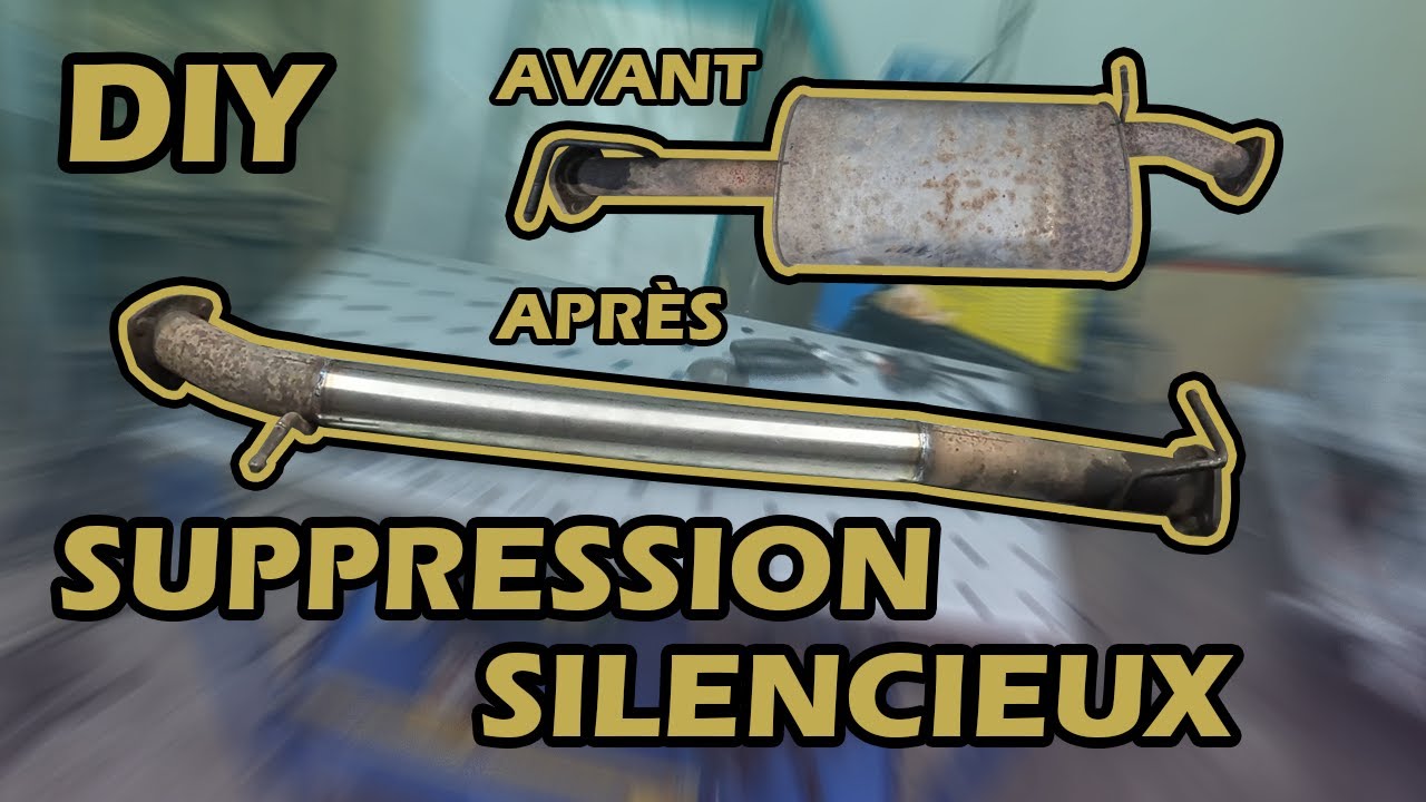 Supprimer un silencieux - Ma méthode