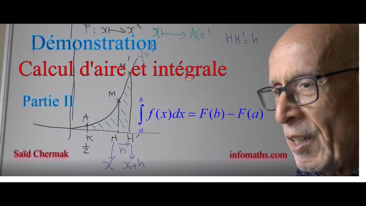 INTÉGRALE ET AIRE. DÉMONSTRATION.  PARTIE II