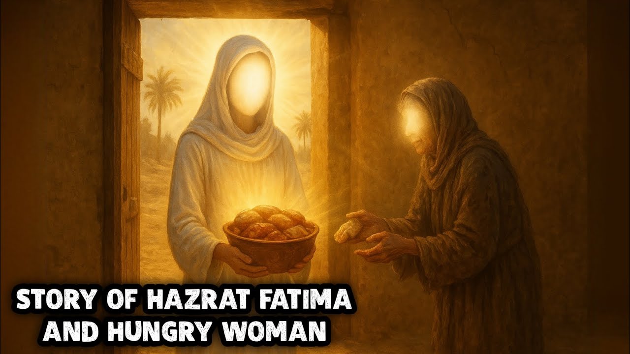 Inspiring Story of Hazrat Fatima and a Hungry Woman | Islamic Moral Stories