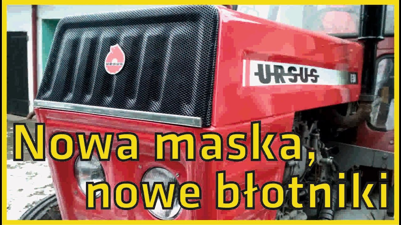 Nowa maska nowe błotniki URSUS C-360
