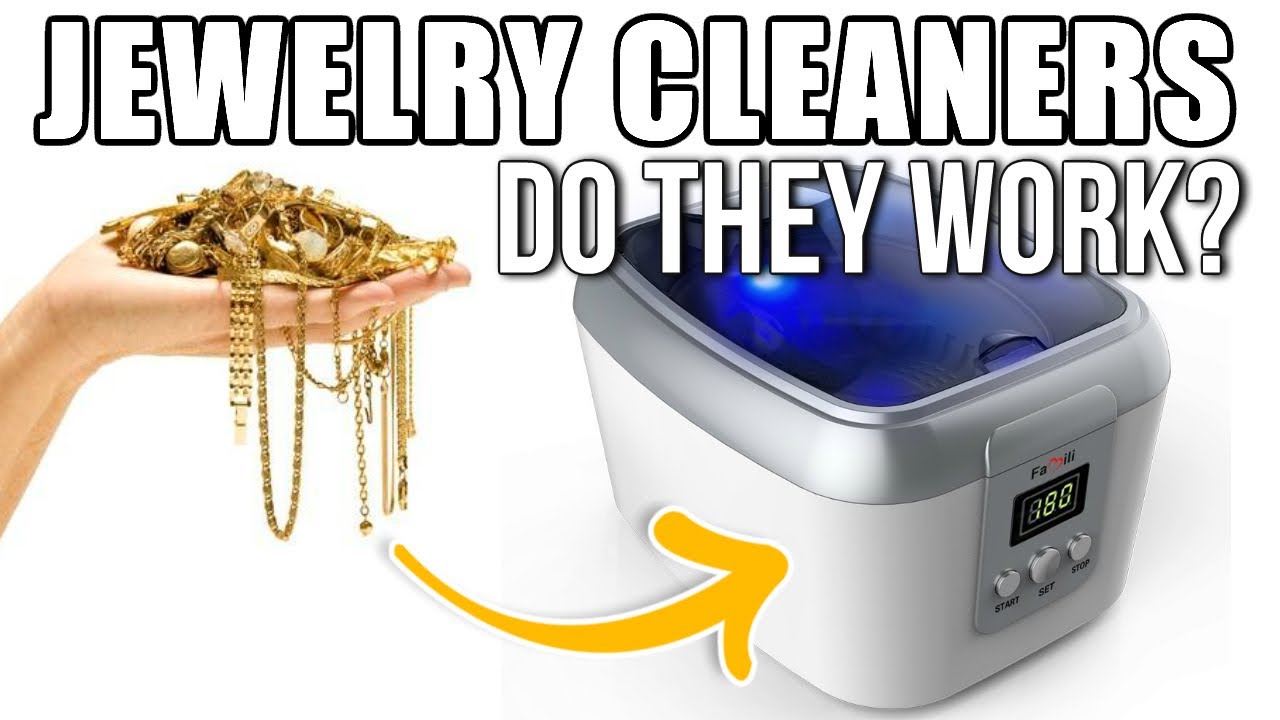 Jewelry Cleaner | Clean Gold, Silver, Eyeglasses, Coins, Dentures, DVD's