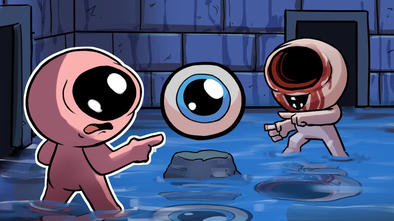 Isaac, But Enemies Copy My Items (it's unfair)