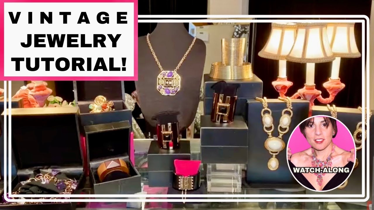 How To I.D. RARE ESCADA Jewelry! Vintage Jewelry TUTORIAL!