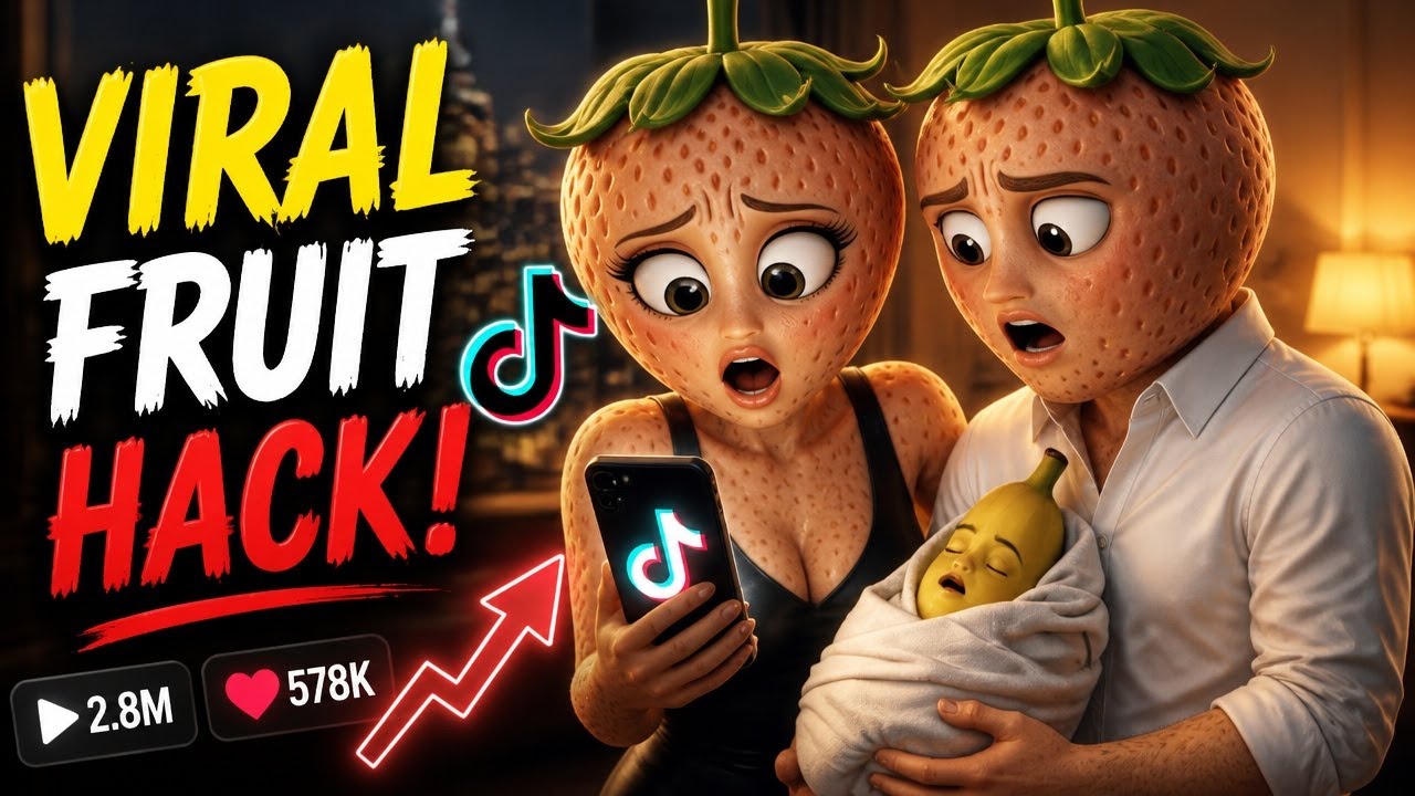 How To Make Viral Funny Fruit Videos With AI (TikTok Viral Method)