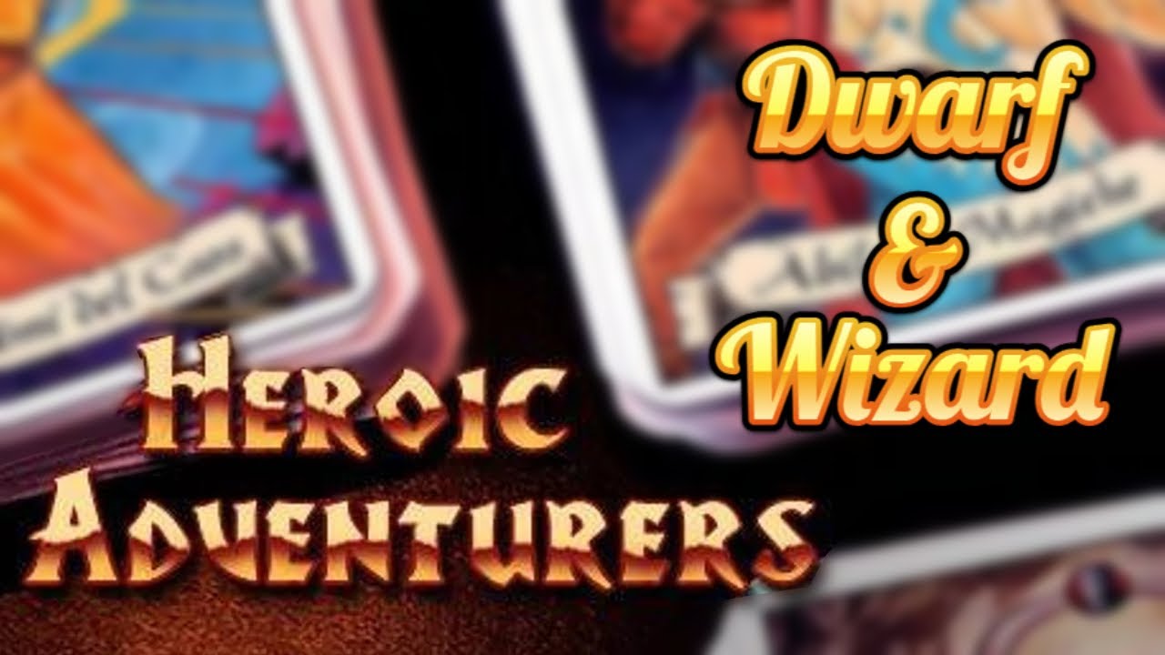 Heroicadventurers' HeroQuest Skill Cards: Part 2, Dwarf and Wizard