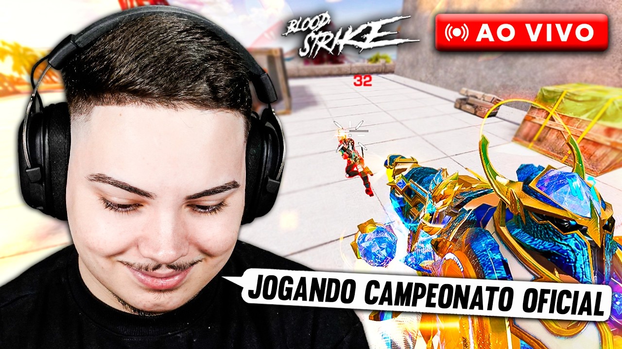 🔴JOGANDO CAMPEONATO OFICIAL do BLOOD STRIKE 🏆 (BS Elite Weekend)