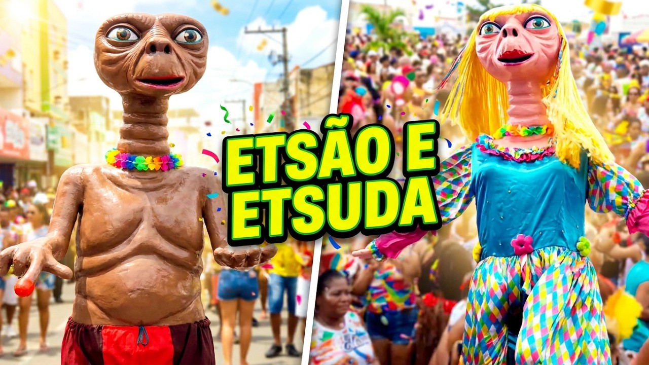 ETSAO E ETSUDA NA ABERTURA DO CARNAVAL DE VITORIA PE #carnaval2024