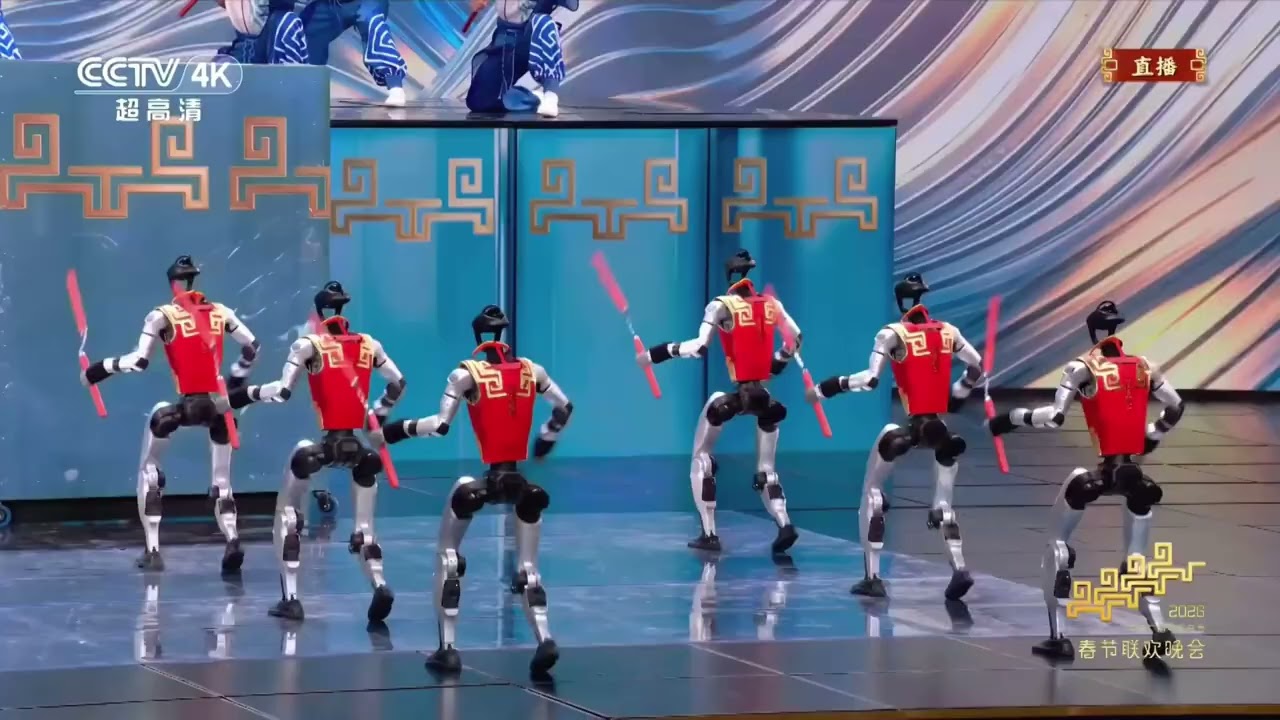 202603 Reuters U8 Robots Show Off Kung Fu Skills