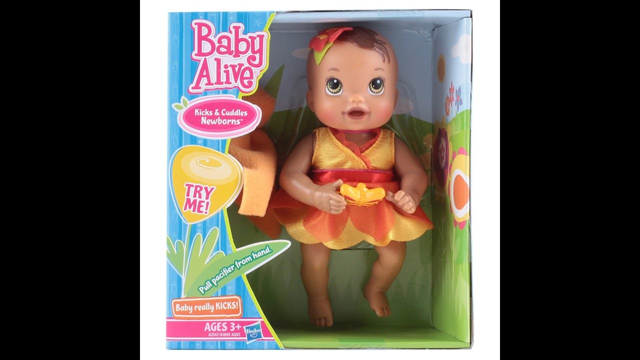 Unboxing: Baby Alive Kicks & Cuddles Newborns
