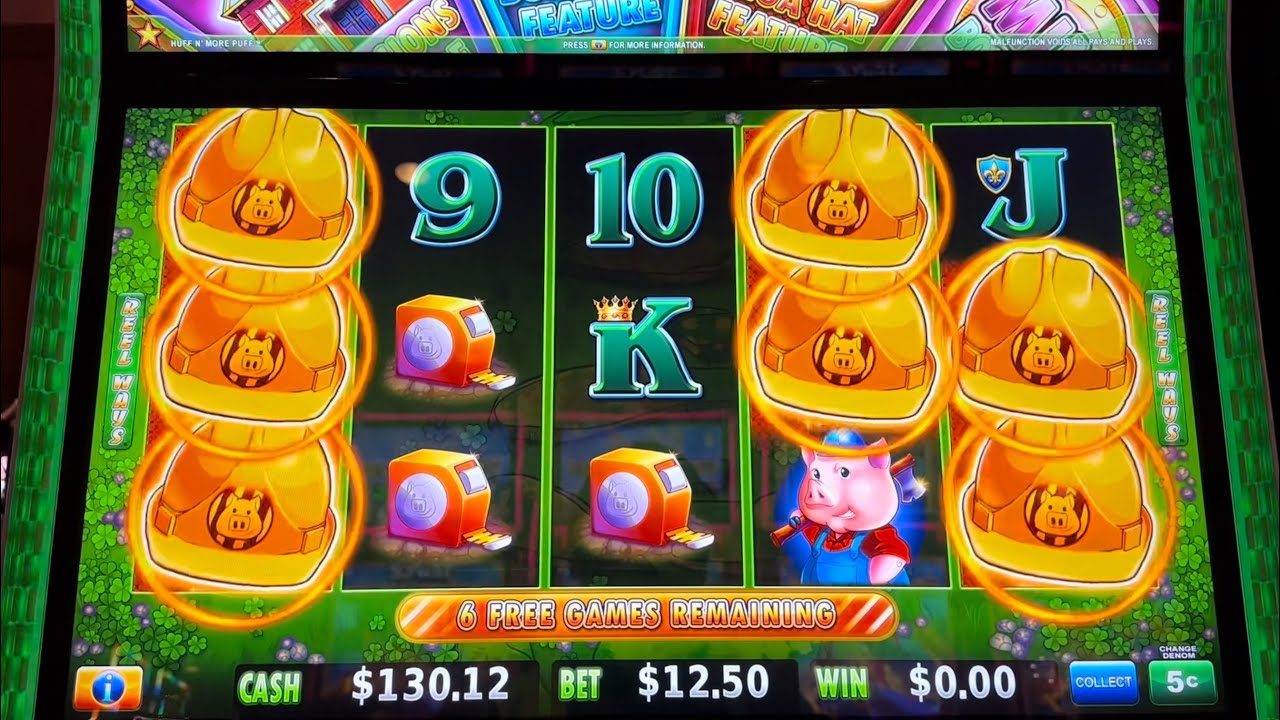 $25, $15, and $12.5 BET BONUSES, WILD CHASE ON HUFF N MORE PUFF