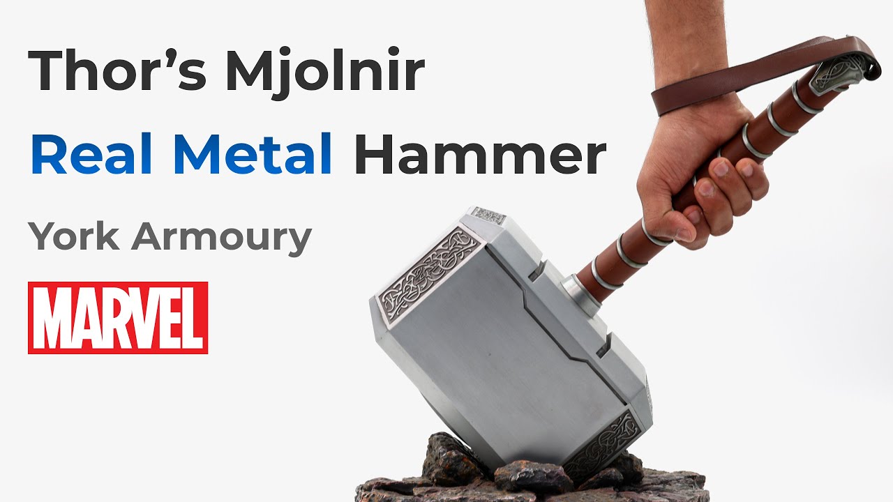 Thor's Mjolnir 1:1 Real Metal Hammer Replica!