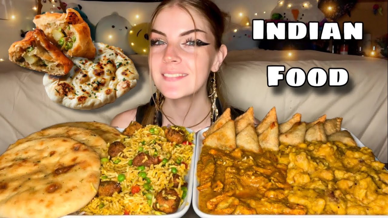 INDIAN FOOD MUKBANG! (Vegan)