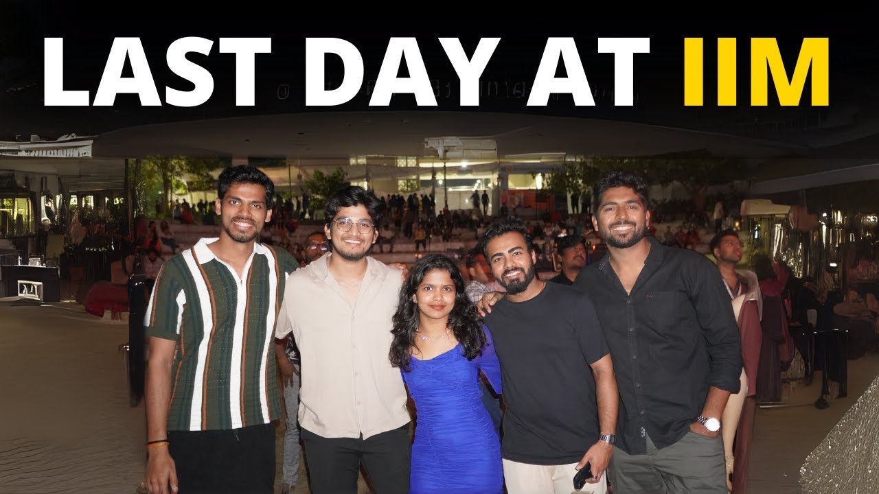 Saying Goodbye to the IIM Life | Last Day Vlog | IIM Visakhapatnam
