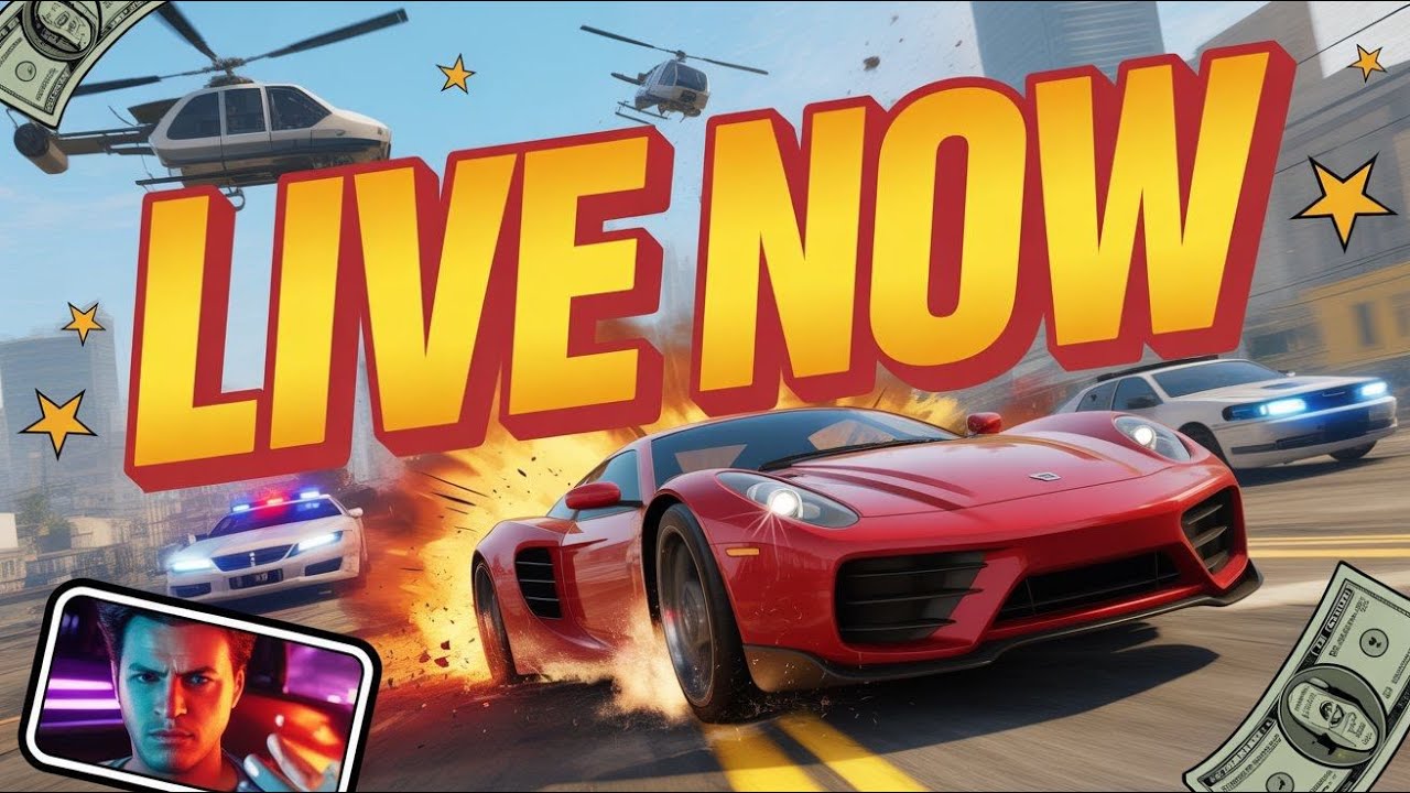 🔥 GTA 5 Online Live – Epic Fights, Funny Moments & Crazy Missions | GTA V Livestream 2025