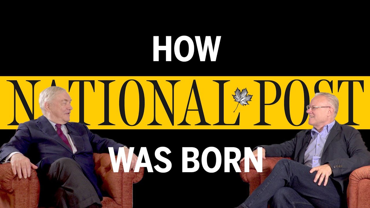 How National Post was born: Conrad Black and founding editor Kenneth Whyte