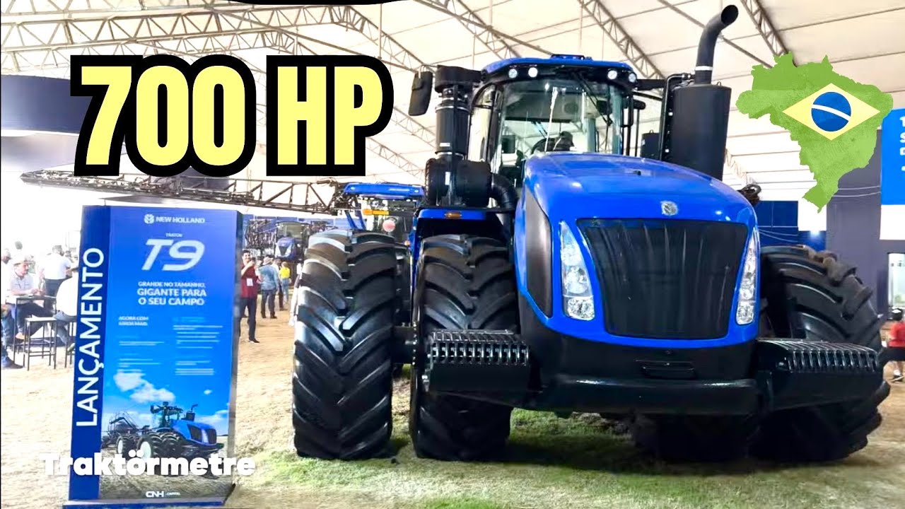700 HP NEW HOLLAND! Agrishow Brazil’da Dolaştık.