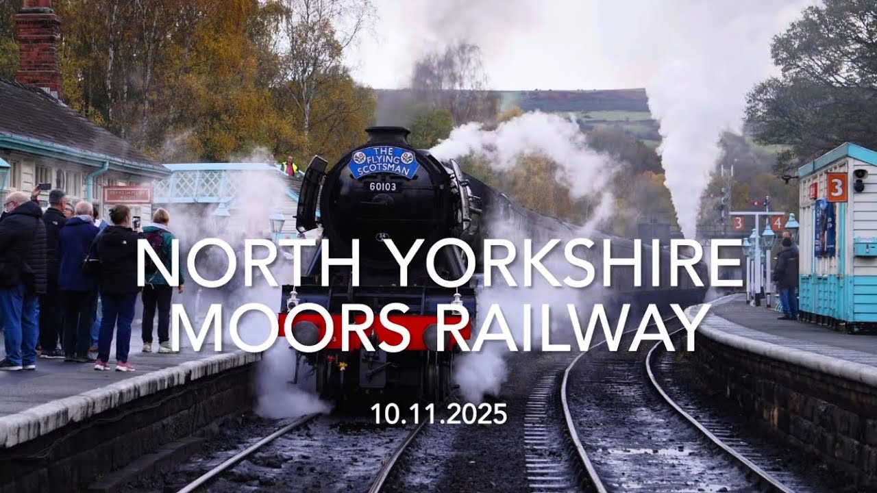 NYMR | 60103 Flying Scotsman Specials, Black 5 Shuttle & 9F! (10.11.2025)