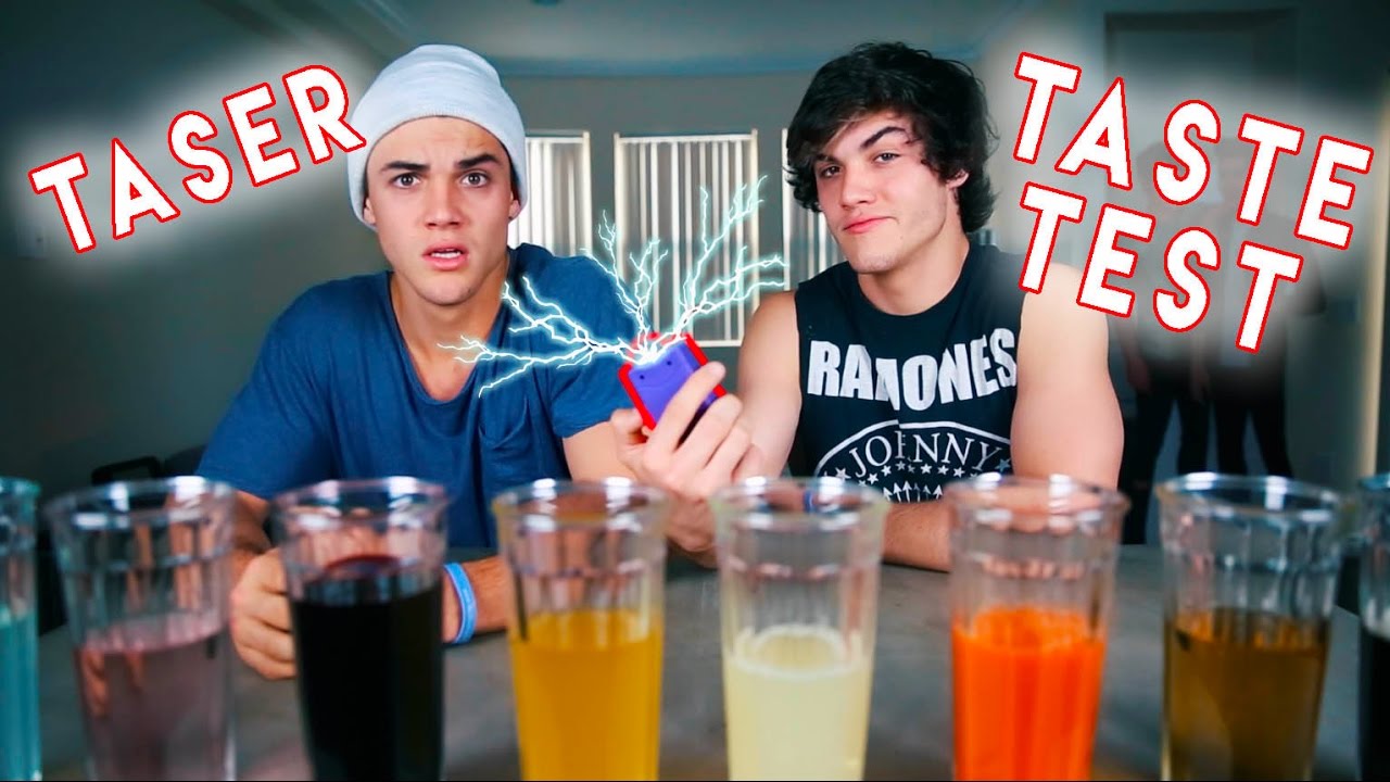 TASER taste test CHALLENGE