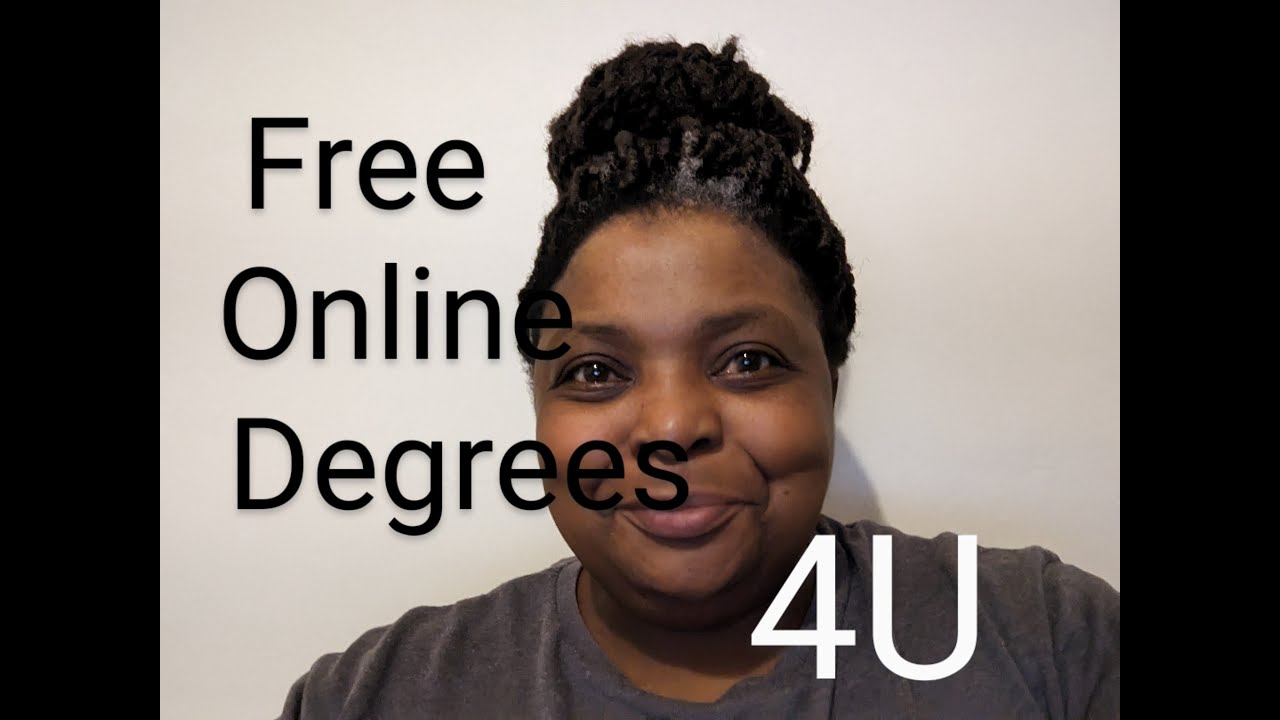 Free online degrees and other courses