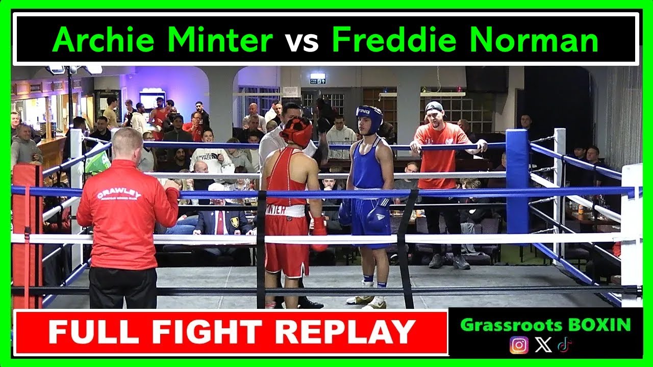 Archie Hunter vs Freddie Norman - FULL FIGHT - Crawley ABC Home Show (06/02/2026)