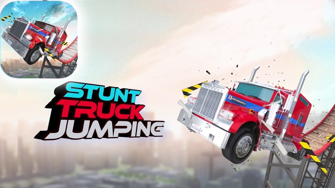 Stunt Truck Jumping | Gameplay Walkthrough Video (iOS Android)