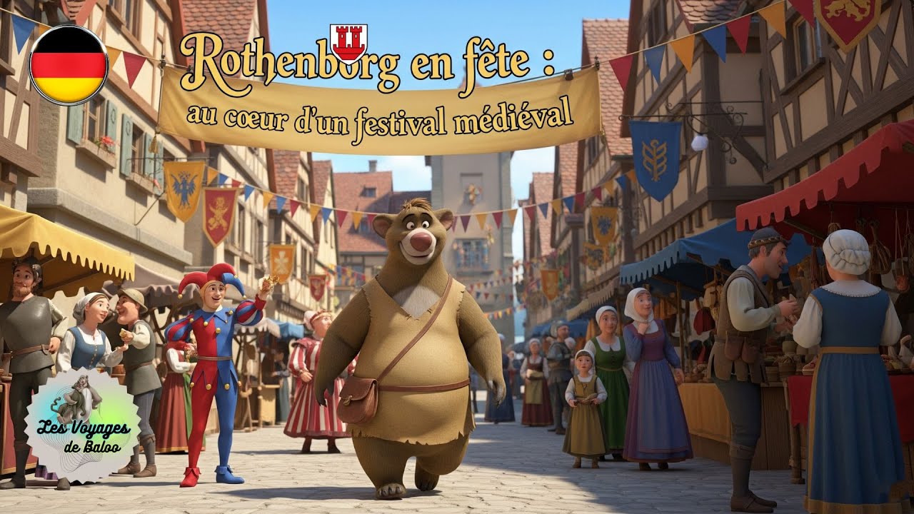 247 Rothenburg en fête : Au cœur d'un festival médiéval