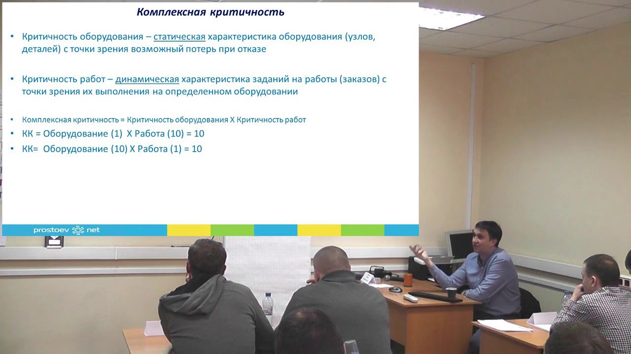 Критичность - видеоуроки Простоев.НЕТ