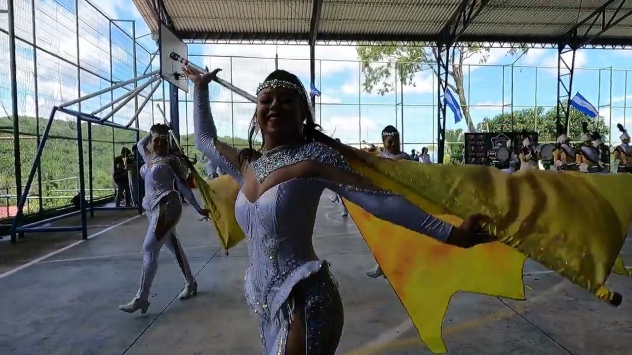 ICSFRA CON LAS BELLAS COLORGUARD DE EL PUERTO LA LIBERTAD CON EL PRIMER LUGAR EL TEPOCOYO BAND FEST