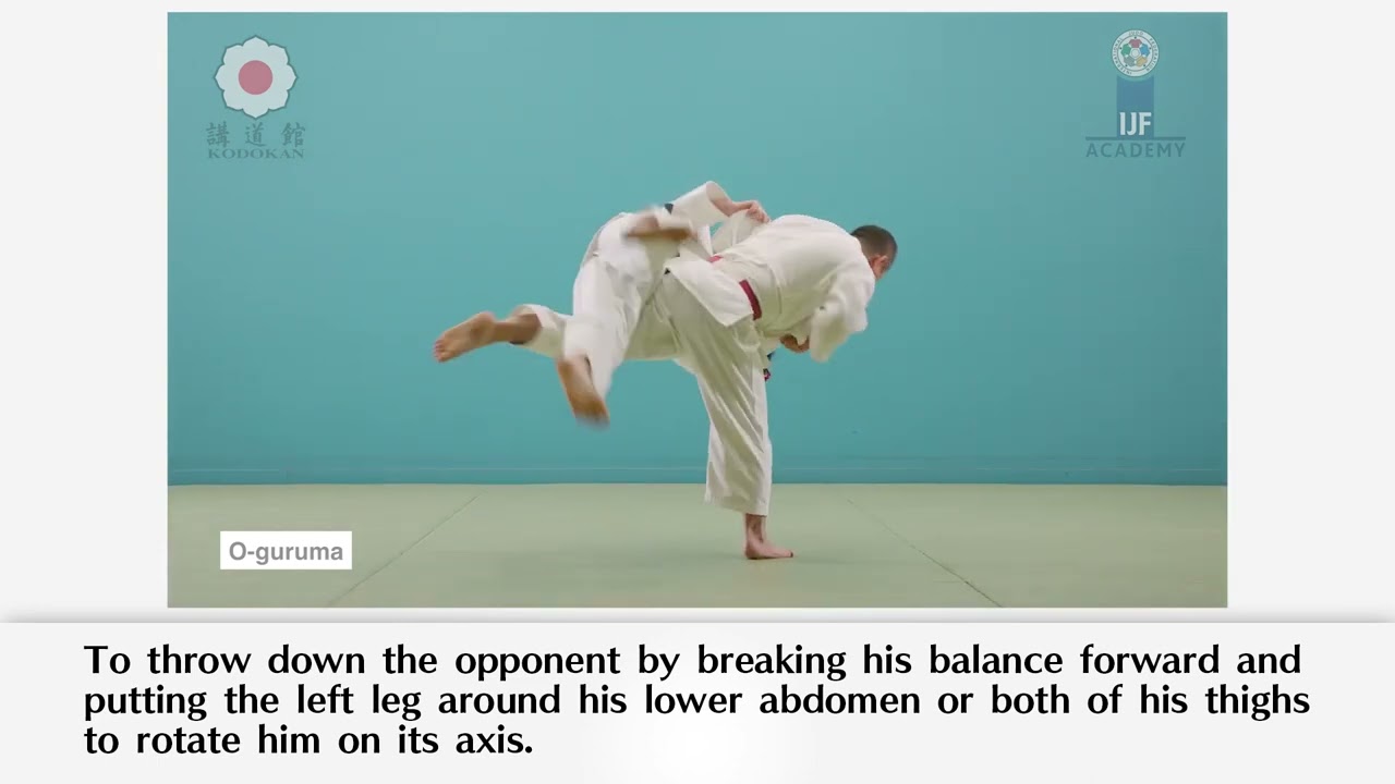 Ashi guruma & O guruma & Harai goshi