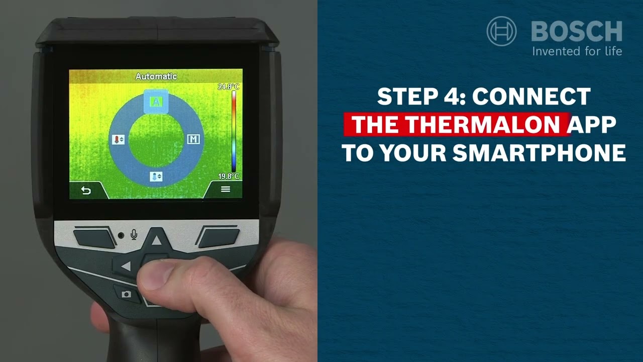 Bosch GTC 600 C | Thermo Camera | ThermalOn App