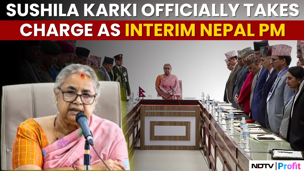 Sushila Karki Takes Charge Of Nepal As Interim PM Amid Massive Gen-Z Protests