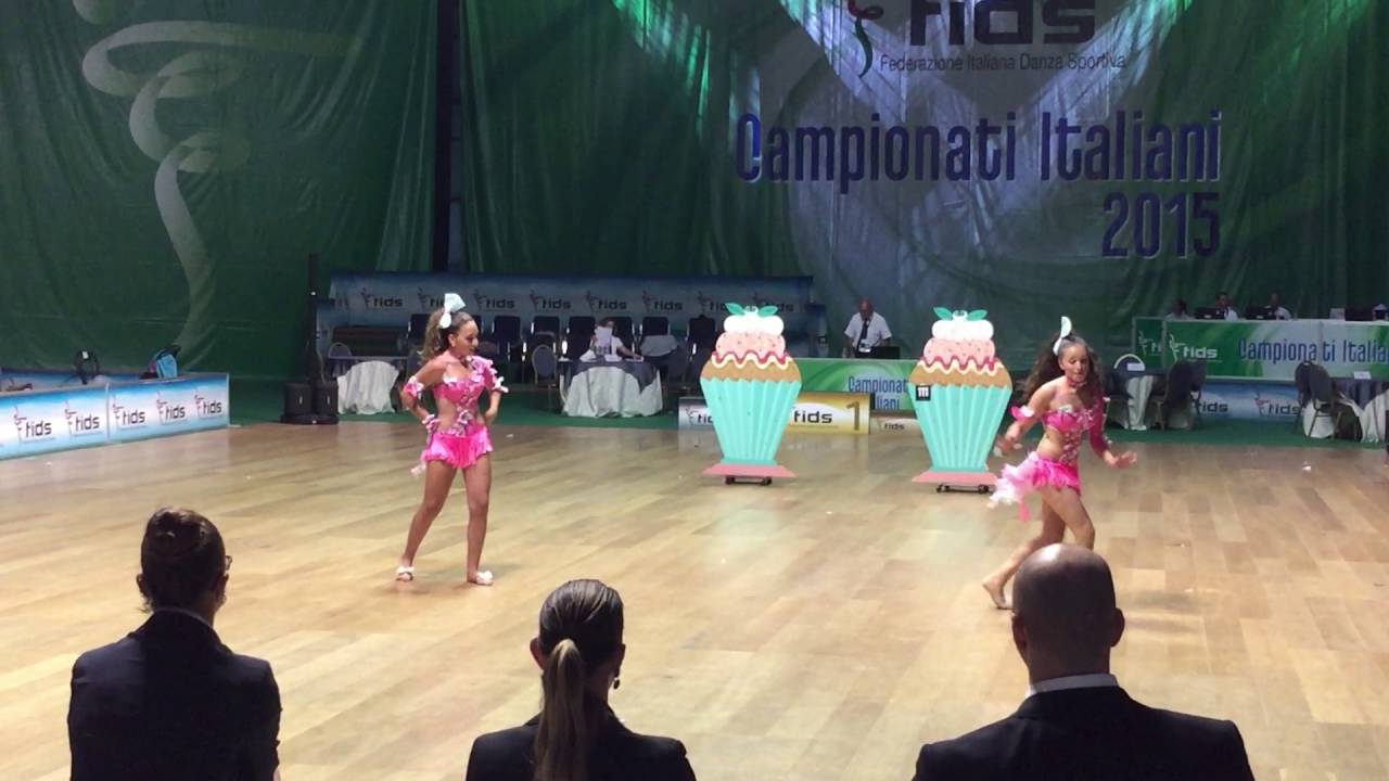 Campionati italiani Rimini 2015, caribbean show dance, Eva&Carlotta,Candyman