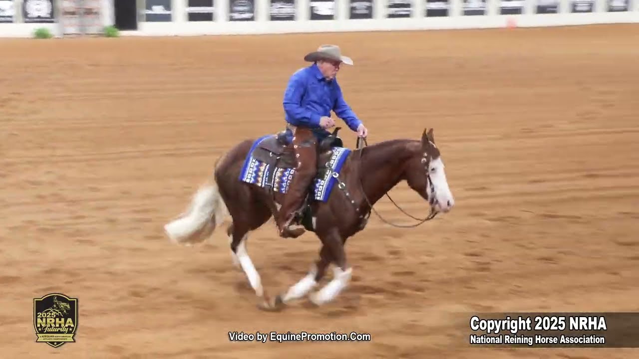 Colonels Crome Spook and Todd Crawford 2025 NRHA Futurity® Open Semi-Finals - 435 Composite