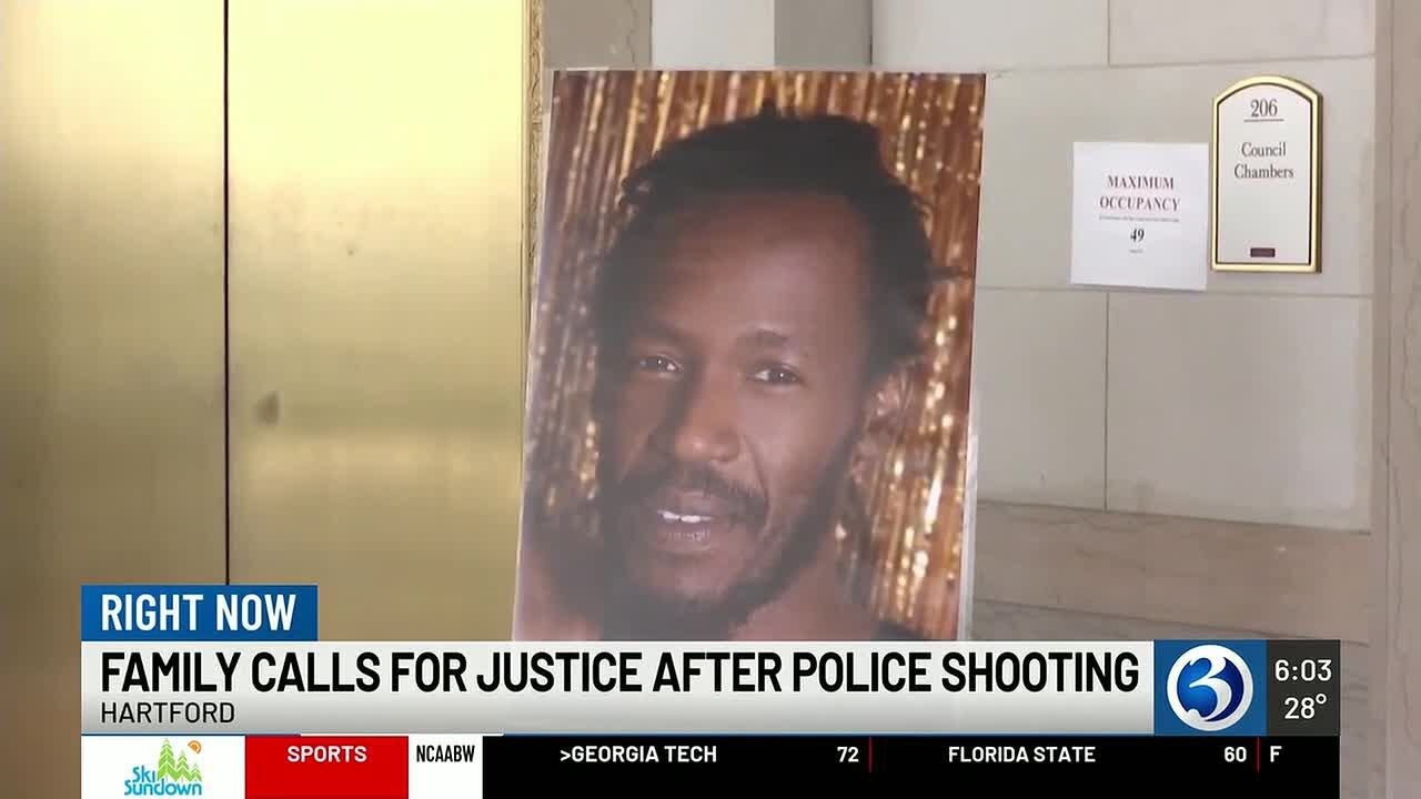 VIDEO: Family calls for justice following deadly Hartford police shooting