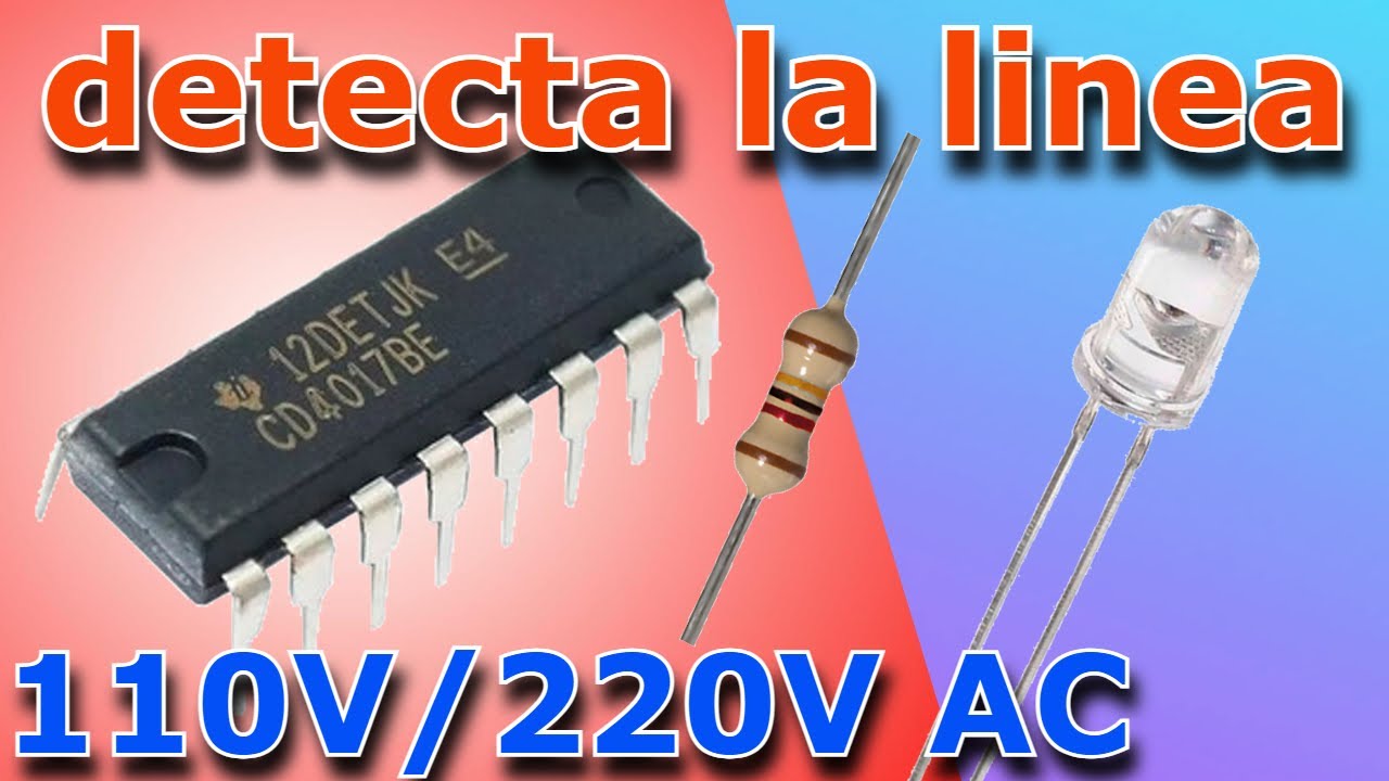 DETECTOR de tensión sin contacto