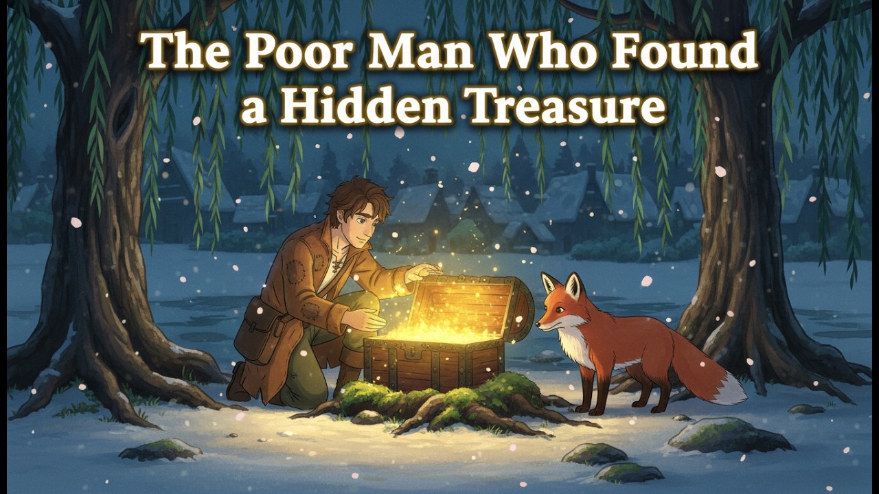 The Poor Man Who Found a Hidden Treasure  Ghibli Style ASMR Journey