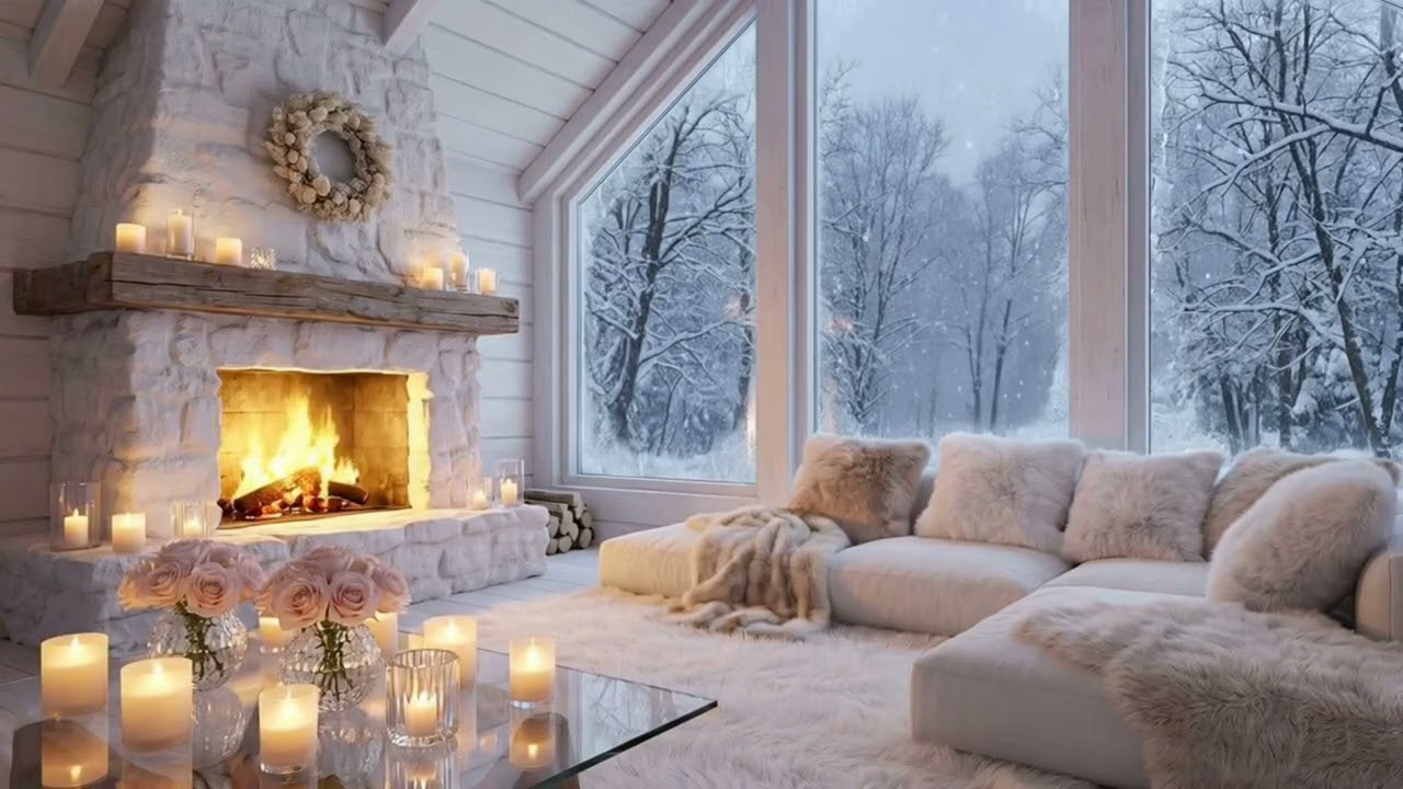 🌸 Floral Piano Lounge | Dreamy Soft Lighting | Sleep Relax Study Focus