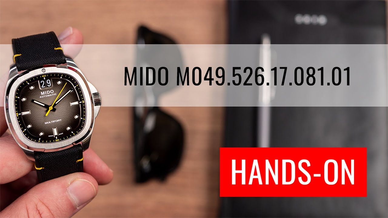 HANDS-ON: Mido Multifort TV Big Date M049.526.17.081.01