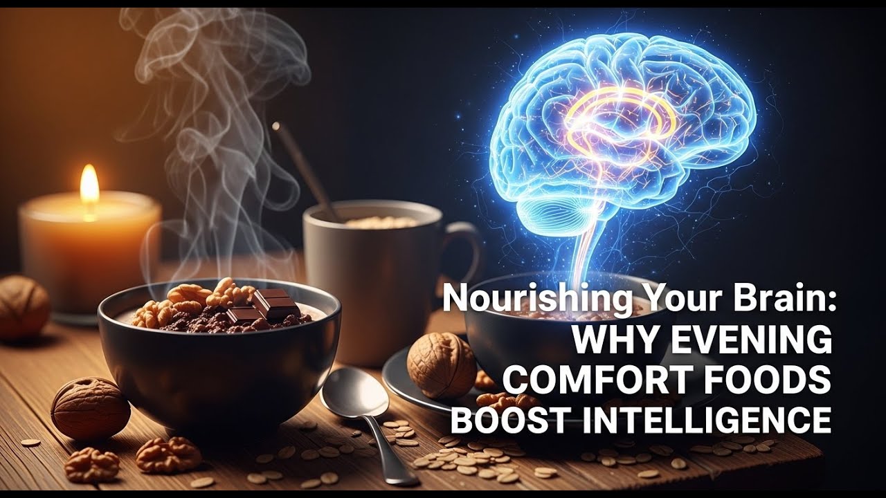 The power of evening comfort foods for a smarter brain