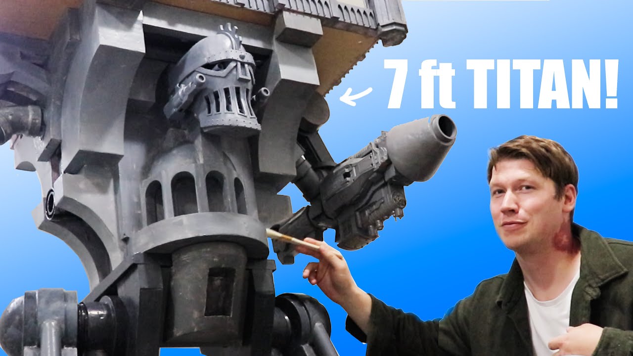 Решаю самую большую проблему с моим 7-футовым Титаном Warhammer | IMPERATOR