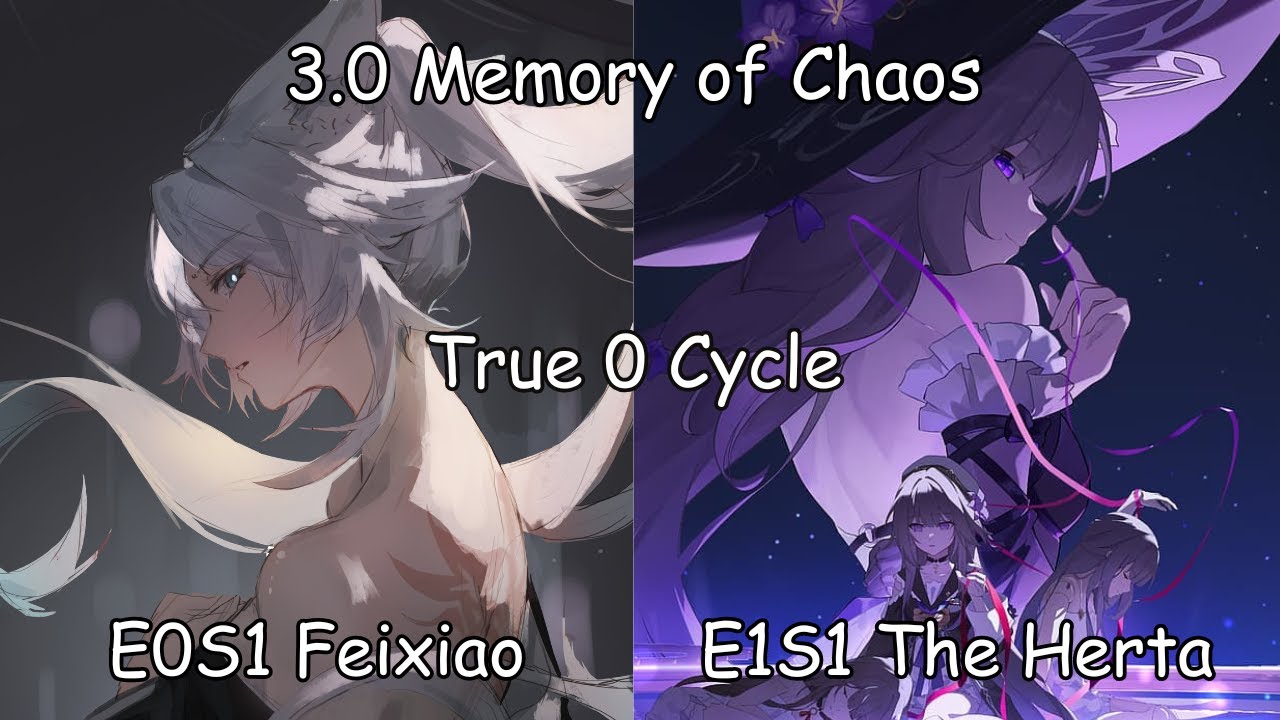 E0S1 Feixiao x E1S1 The Herta 0 Cycle Clear 3.0 MOC | Honkai Star Rail