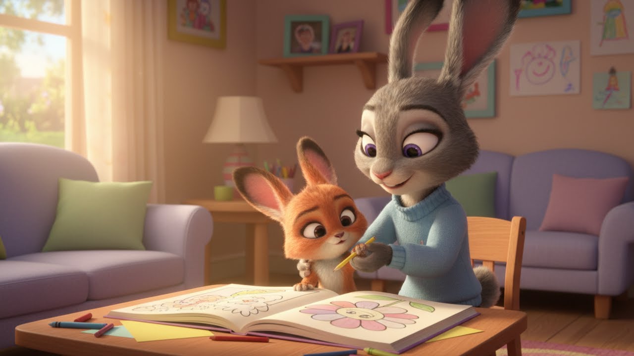 Zootopia 2 | Nick and July Help Their Baby Learn | Nick, July & Baby at Home