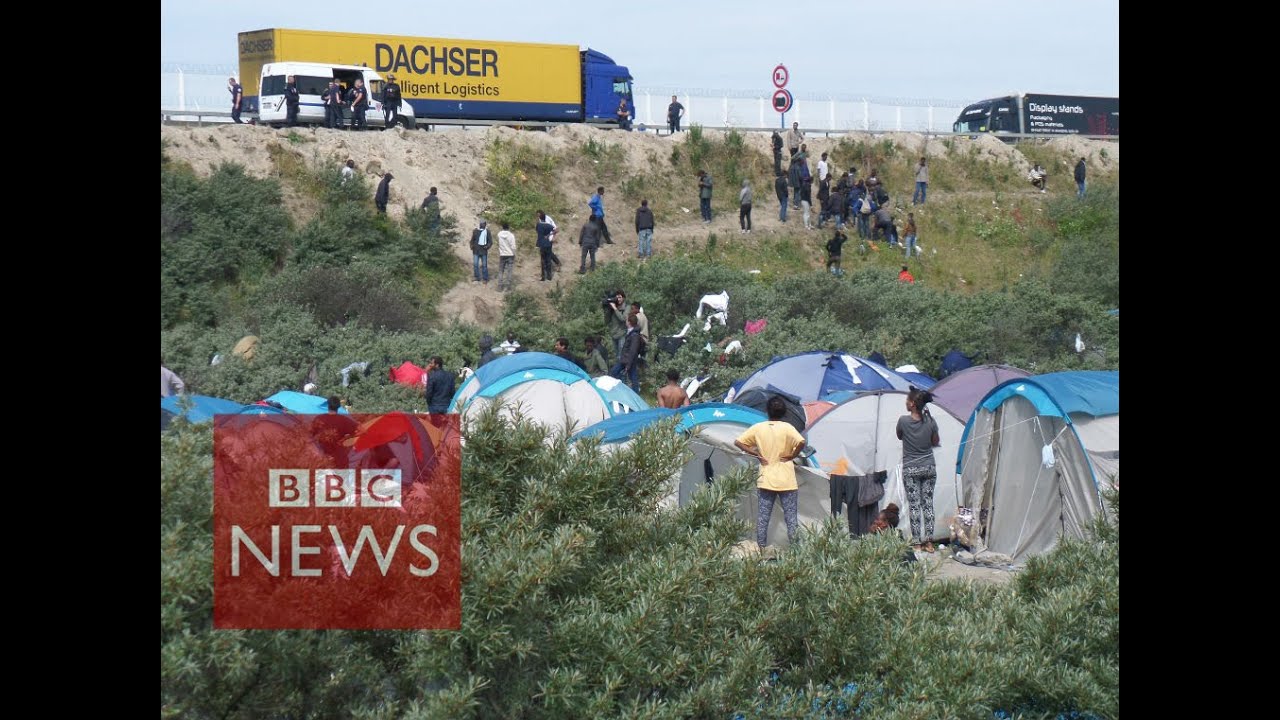 Calais Migrants: What's it like in the 