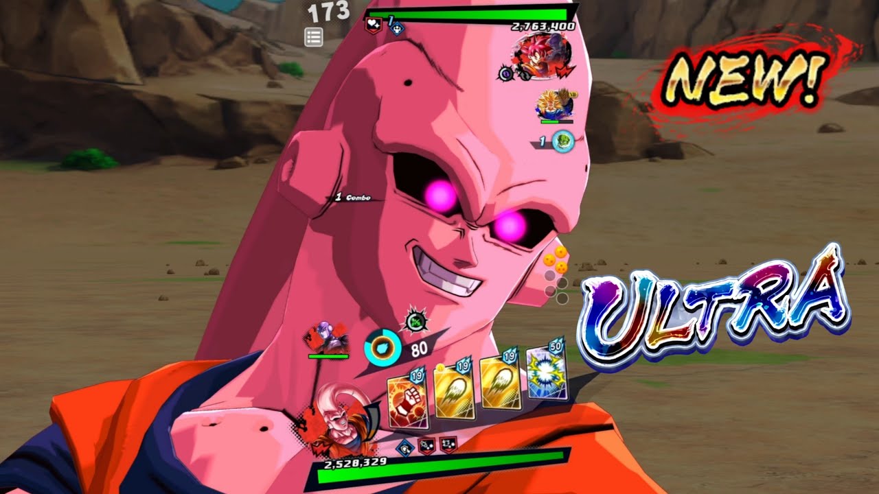 NEW ULTRA Buuhan All the Animations & Abilities!!-Dragon Ball Legends 