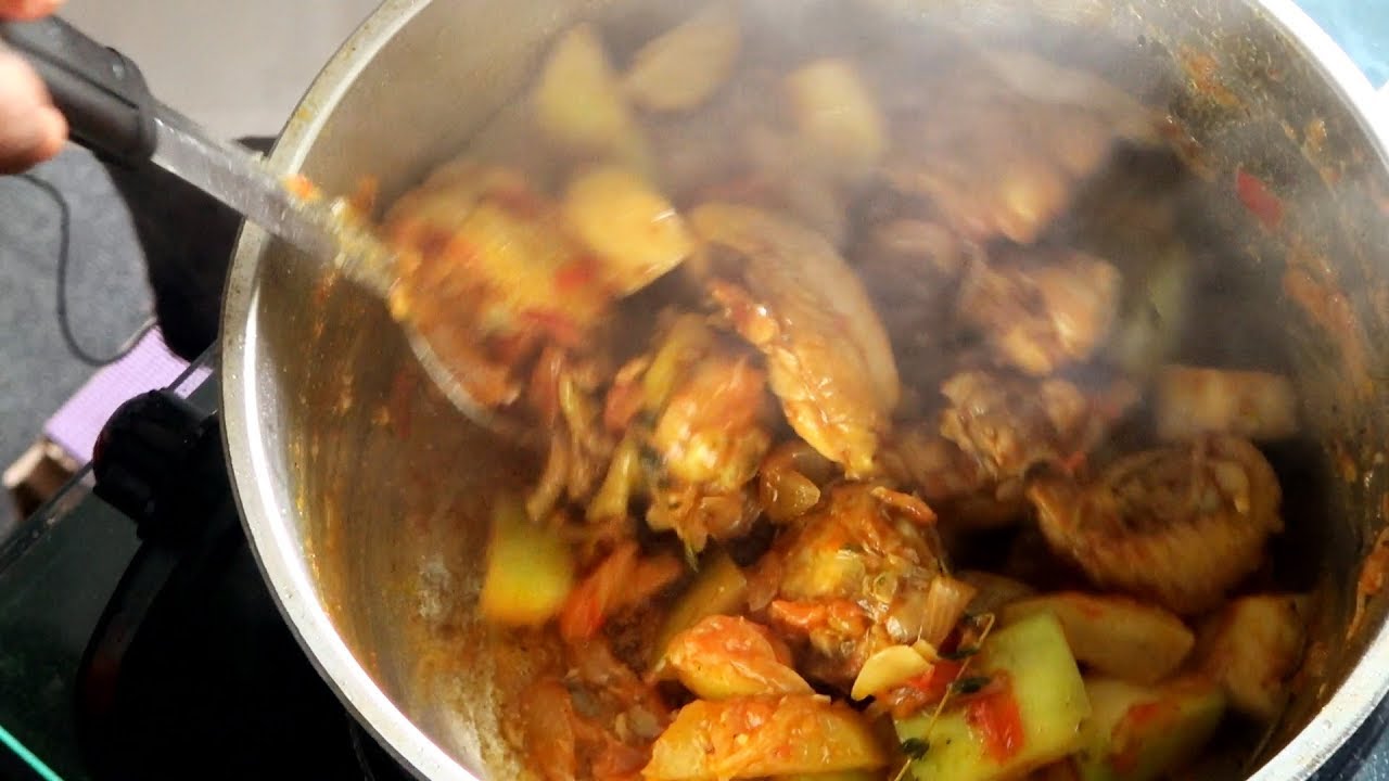 Carry poulet calebasse - Inn Ti Grin En +