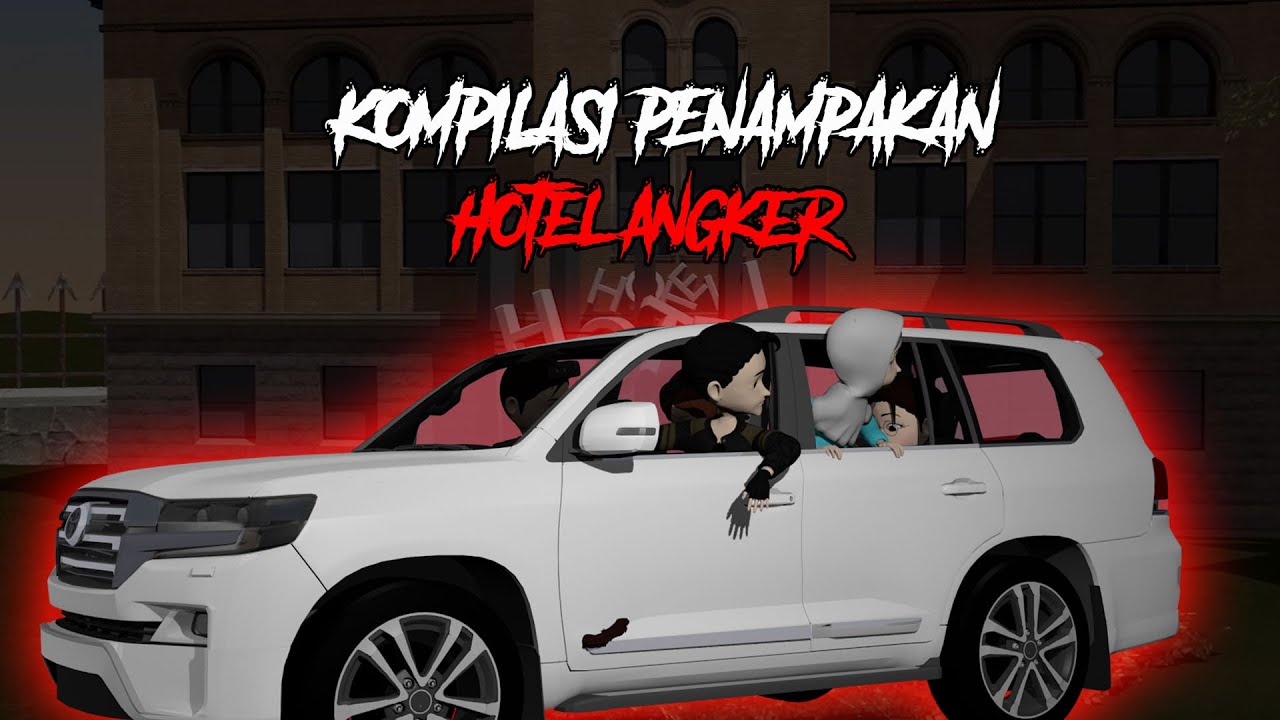 Kompilasi KAKINA 3in1 Traveling Menginap di Hotel Angker