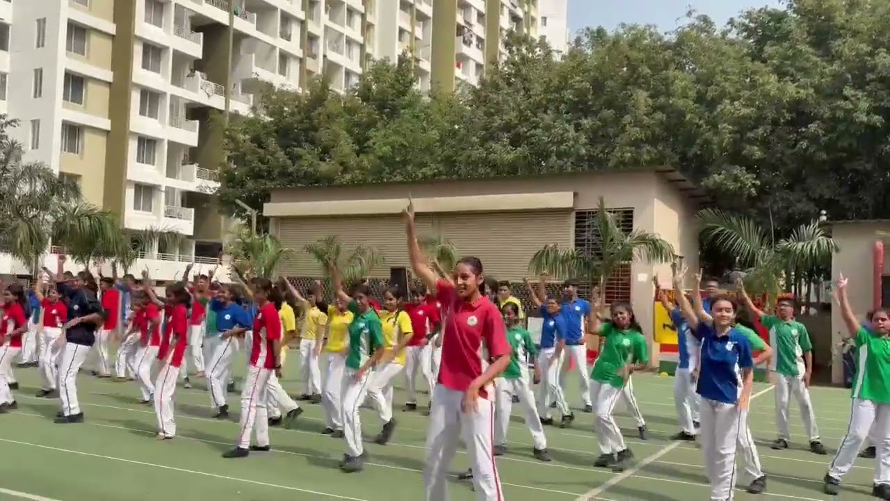 Our Annual Sports Day 😄#dance #Grade 7,8 and 9 😁 #@Aaliya'sCreativity